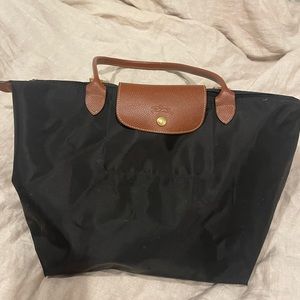 Longchamp Black Tote Bag